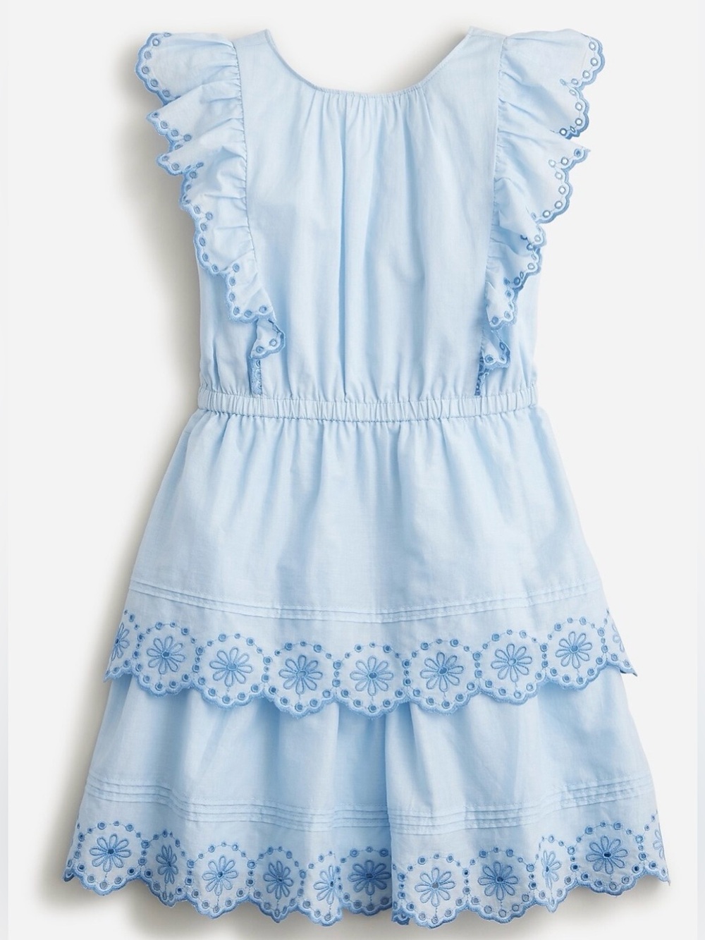 Crewcuts Girls' Tiered
Eyelet Dress - Size 7
